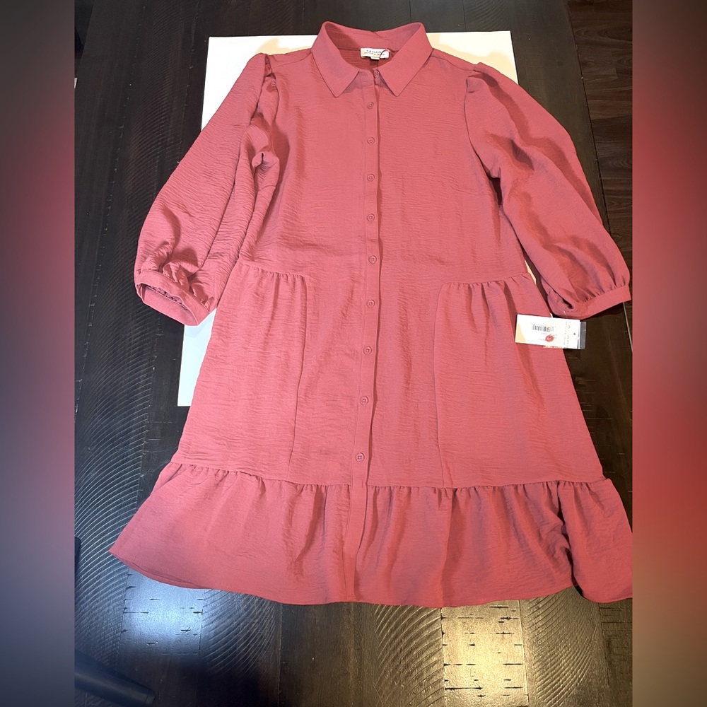 Tahari Arthur Levine  Rust colored Dress- NWT